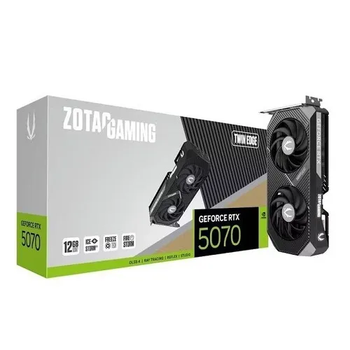 Zotac RTX 5070 12GB GDDR7 Graphics Card GAMING GeForce Twin Edge