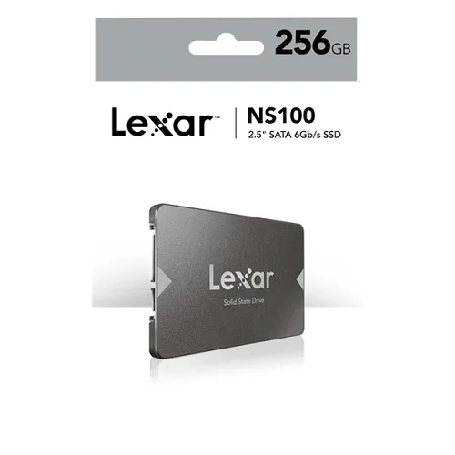 Lexar NS100 256GB 2.5” SATA III (6Gb/s) Internal SSD-LNS100-256RB