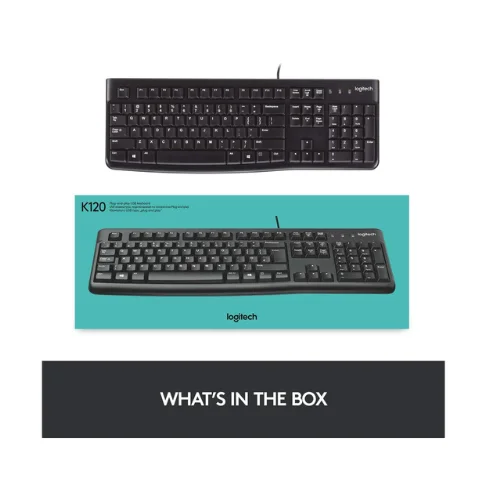 Logitech K120 USB Keyboard