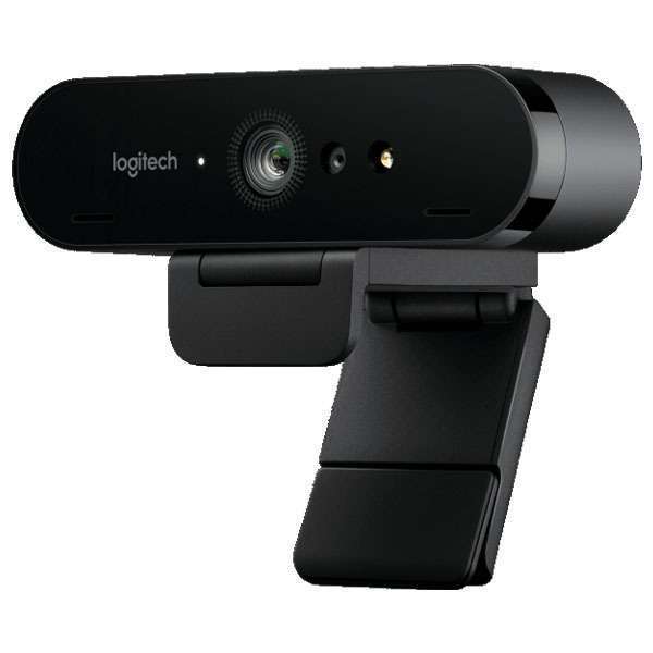 Logitech BRIO 4K Ultra HD Webcam for Video Conferencing, Recording and Streaming - 960-001106-Spectacular video quality Look great in any light 4k streaming and recording HD 5x zoom Enterprise-ready Security meets convenience Adjustable field of view 5x HD zoom