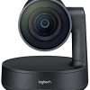 Logitech Rally Camera (960-001226)-Video Capture Resolution: 4K Optical Zoom: 1 x Studio-quality Video Screen Size: 3 Inches
