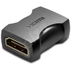 Vention HDMI Female to HDMI Female Coupler Adapter (VEN-AIRB0)-Connectors: HDMI female Gold-tipped connector endings Terminals: straight Standard: HDMI 1.4