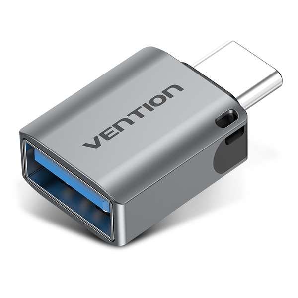 Vention Type-C Male to USB 3.0 Female OTG Adapter (VEN-CDQH0)-Peripheral expansion for USB devices Plug and play Double shielded tin copper plating