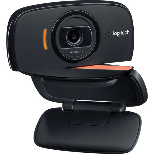 Logitech B525 HD Webcam - 720p Video Capture Resolution, 2.7 Inches (960-000841)-Video Capture Resolution: 720p Screen Size: 2.7 Inches Fold-and-go Design Autofocus and Built-in Stereo Mic
