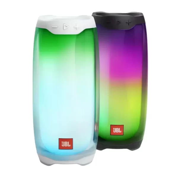 JBL Pulse 4 Portable Bluetooth Speaker-Playtime: 12 Hours,IPX7 Waterproof,Wireless Bluetooth Streaming,Shake it To Sync Your Light Show,Customize your speaker light show using JBL Connect App