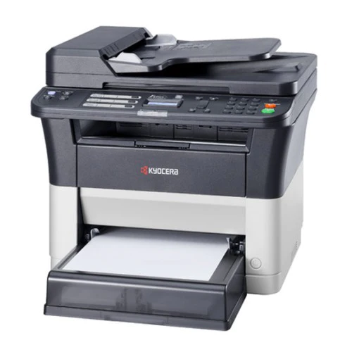 Kyocera Ecosys  FS-1025MFP Black and White Multi functional Printer (1102M63NXV)-Up to 25 pages per minute In A4 Automatic Duplex Print Capability Black and White USB and Network Connectivity as Standard 2-line LCD Display For Clear Messages and Ease of Use Very Compact Size and Small Footprint Highly Reliable Thanks to Long-life Components Highest Toner Yield In Its Class Exceptionally Low Printing Costs