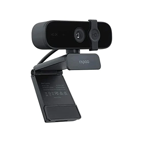 Rapoo C280 2K QHD 1440p USB Webcam with Built-in Omnidirectional Dual Noise Reduction Microphone