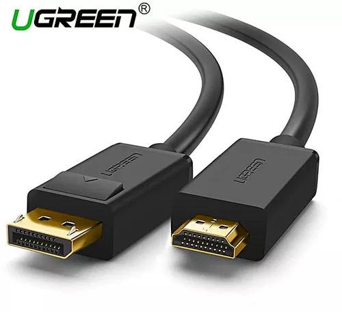 UGREEN Display Port To Display Port (DP102)-Plug and Play,High quality,Durable and Practical,Supports Transmits Both Audio and Video,Super Stable Transmission