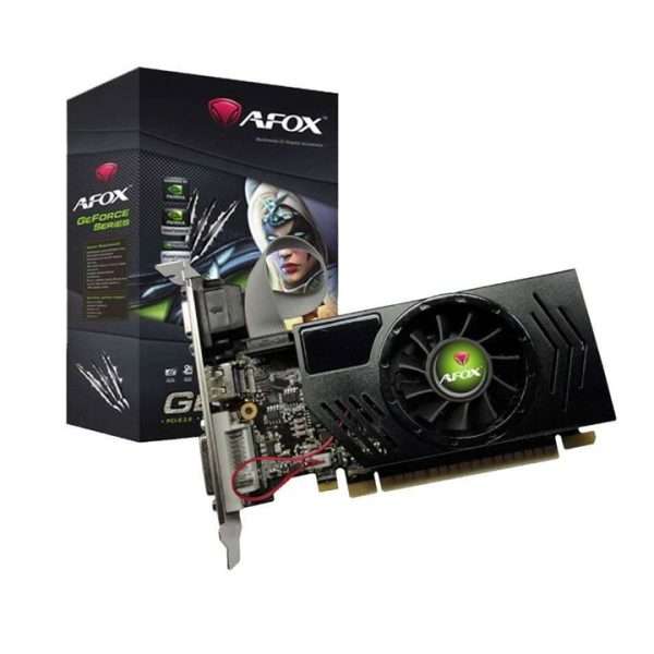 AFOX GeForce GT730 4GB 128bit DDR3 Low Profile PCI-E Graphics Card(AF730-4096D3L6)-Memory Clock:1333MHZ,Memory Interface:64bit,Connectors:VGA, HDMI, DVI-I