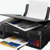 Canon PIXMA G3411 MultiFunction Printer-Up to 4800 x 1200 dpi,Wi-Fi, Print, Copy, Scan, Fax, cloud, link,2 FINE cartridges,Approx. 8.8 ipm,Approx. 5.0 ipm,Borderless 10x15cm : Approx. 60 seconds