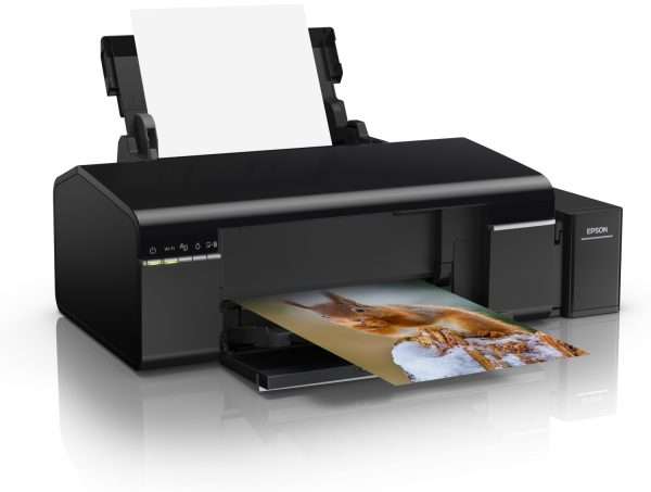 Epson L805 All In One Photo Printer (C11CE86401)-Connectivity – USB,Pages per minute – 33 pages,Ideal usage – Home and Small office, Regular,Page size supported – A4, A5, A6, B5, C6,,