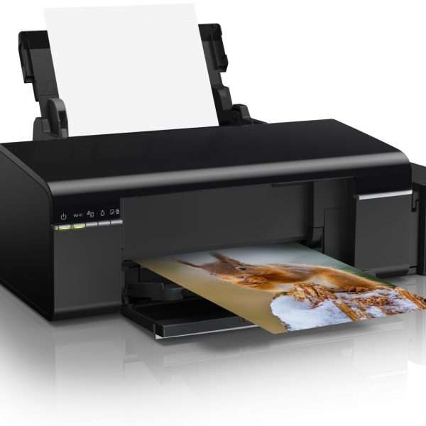Epson L805 All In One Photo Printer (C11CE86401)-Connectivity – USB,Pages per minute – 33 pages,Ideal usage – Home and Small office, Regular,Page size supported – A4, A5, A6, B5, C6,,