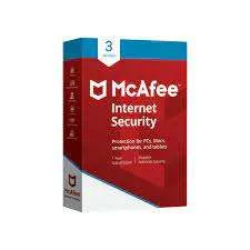 McAfee Antivirus 3 User 1 Year-Easy to use, automatically detects and removes viruses, Trojans, malware,Protects against online threats,Parental controls, anti-spam email filter
