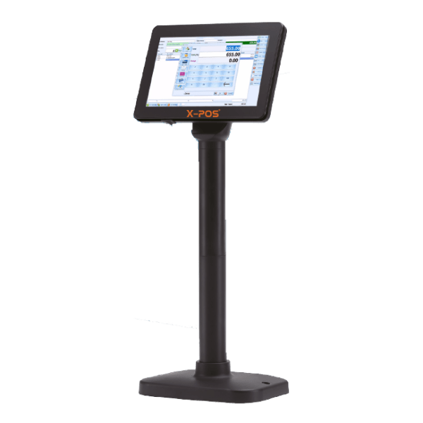 X POS EC 700 7″ Customer Display Pole