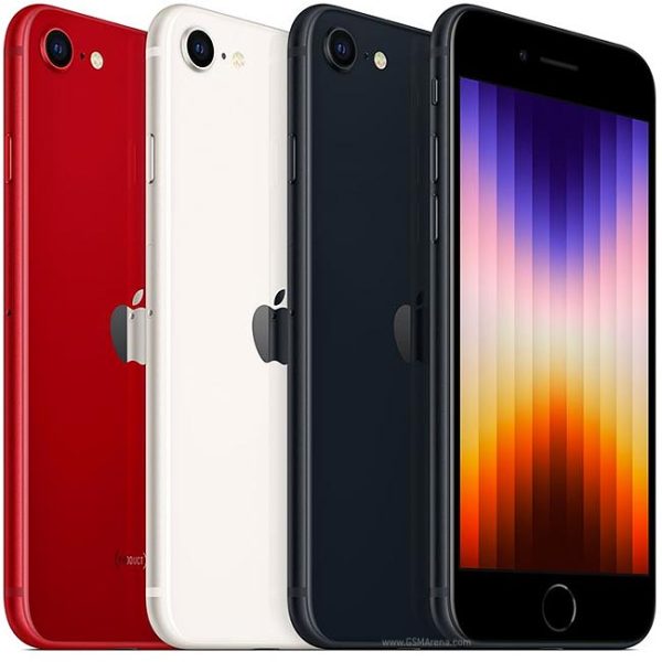 Apple iPhone SE (2022) 128GB 4GB RAM 4.7" Retina IPS LCD 12MP Camera iOS 15 2018mAh Fast Charging Battery Qi Wireless Charging Fingerprint