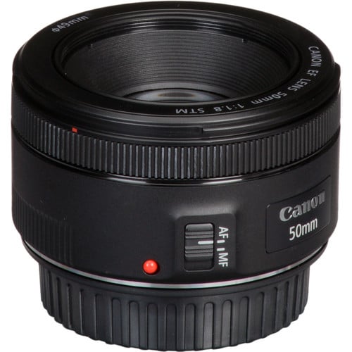 Canon EF 50mm f/1.8 STM Lens - 0570C005AA