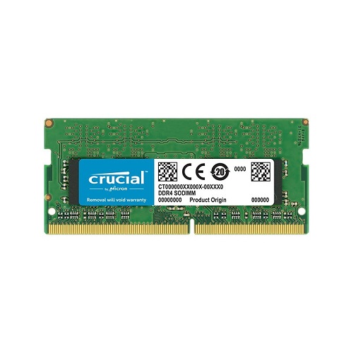 Crucial 4GB DDR4-2666 SODIMM Desktop RAM (CB4GU2666)-CAS latency - 19,Up to 30% increased bandwidth,Up to 40% reduced power consumption and extend battery life,Optimized for next generation processors and platforms