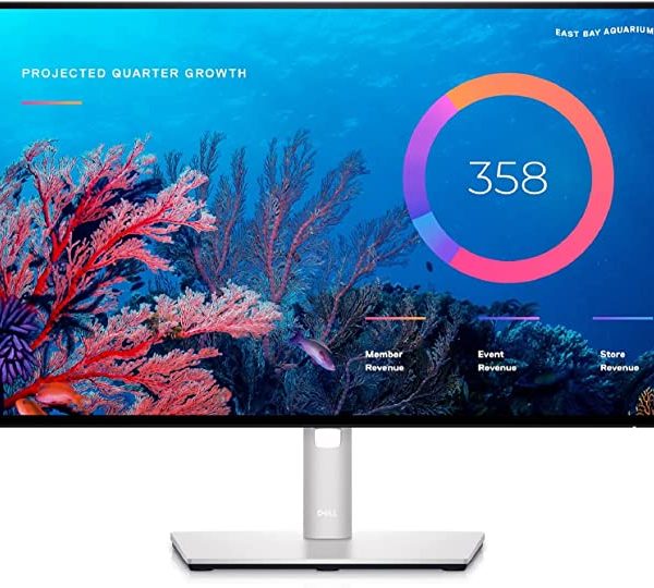 Dell U2422HE Ultra Sharp Monitor - 23.8", USB-C Hub-1920 x 1080 screen resolution,HDMI and DisplayPort,16:9 aspect ratio ,16.7 million colors for vivid visuals