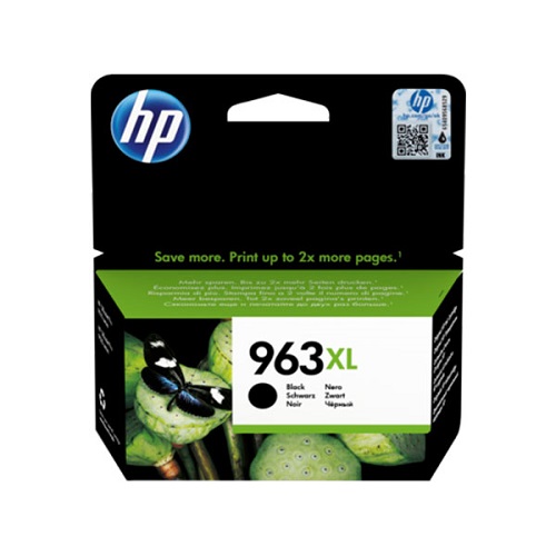 HP 963XL High Yield Black Original Ink Cartridge- 3JA30AE-HP OfficeJet Pro 9010 All-in-One Printer,HP OfficeJet Pro 9012 All-in-One Printer,HP OfficeJet Pro 9022 All-in-One Printer