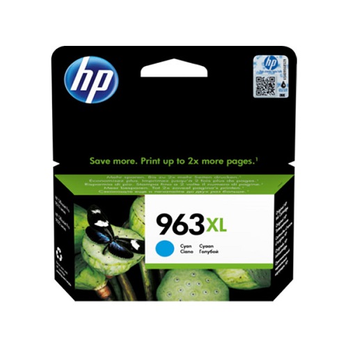 HP 963XL High Yield Cyan Original Ink Cartridge-3JA27AE