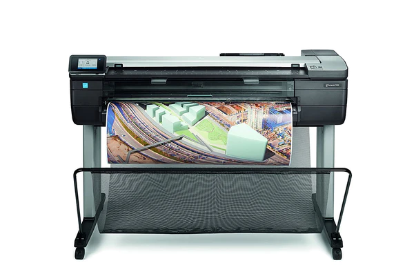 HP DesignJet T830 36-in Multifunction WiFi Plotter Printer - 36", A0 size-Full product Specifications: Click to view,Multifunction devices: scanner,Multifunction devices: copier,Multifunction devices: printer