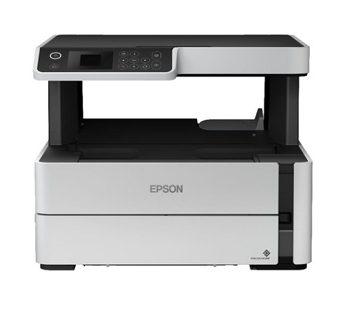 Epson M2140 EcoTank Monochrome All-in-One Ink Tank Printer-Compact integrated tank design,Print speed up to 39ppm (20ipm),Print, scan, copy,Auto duplex printing