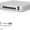 Ubiquiti US-8-150W UniFi 8-Port Gigabit Ethernet PoE managed Switch