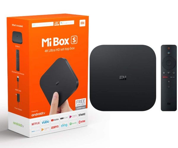 Xiaomi Mi Box S (MDZ-22-AB)- Smart TV Box, Intelligent 4K Ultra HD Media Player