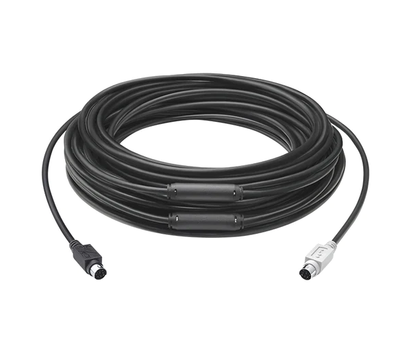 logitech group 15m extended cable for large conference rooms (939-001490)