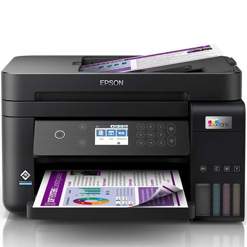 Epson EcoTank L6270 Printer A4 Wi-Fi Duplex All-in-One Ink Tank with ADF - C11CJ61501