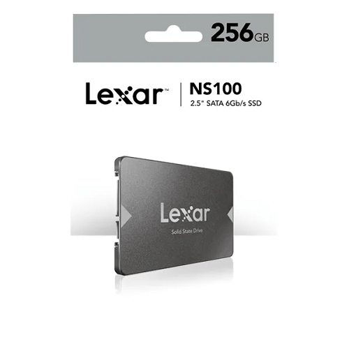 Lexar 256GB NS100 2.5” SATA III (6Gb/s) Internal SSD-LNS100-256RB
