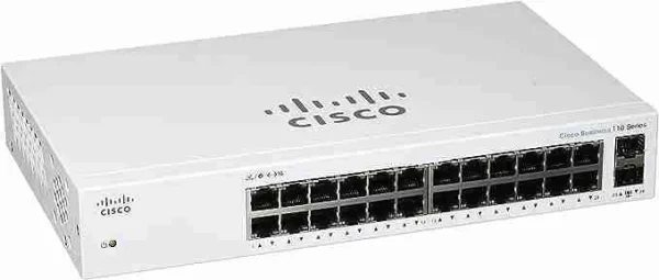 Cisco CBS110-24T-UK 24 Port Non PoE Business Unmanaged Switch