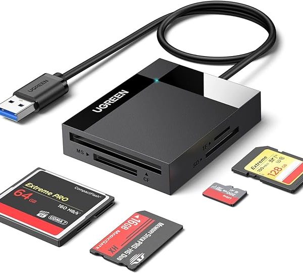 UGREEN CR125 4-IN-1 USB 3.0 CARD READER 0.5M
