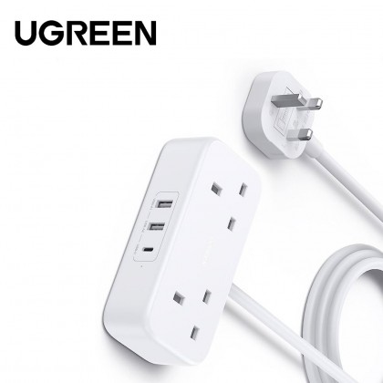 UGREEN DigiNest Life CD280 (2 AC outlets + 30W 2A1C)