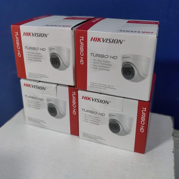 Hikvision DS-2CE76D0T-ITPFS CCTV Camera In-Built Audio 2MP HD Dome