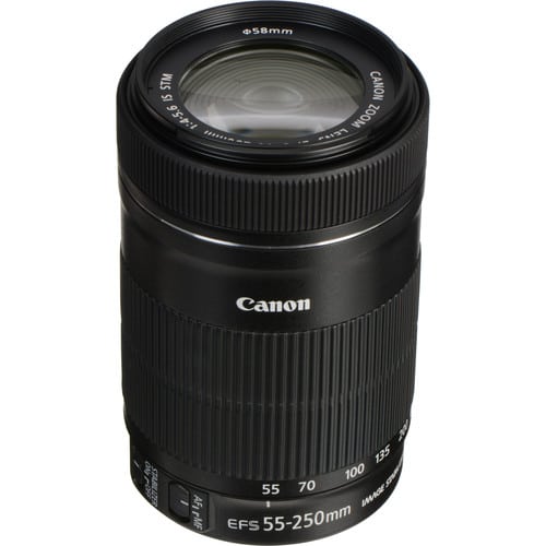 Canon EF-S 55-250mm f/4-5.6 IS STM Lens