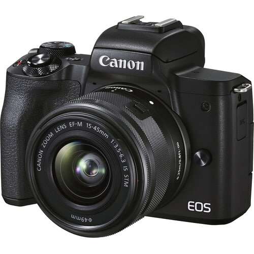 Canon EOS M50 Mark II Camera + EF-M15-45 IS STM KIT