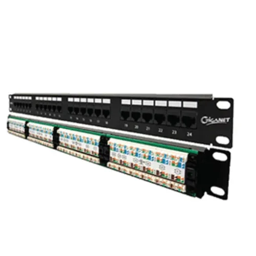Giganet 24 ports patch panel