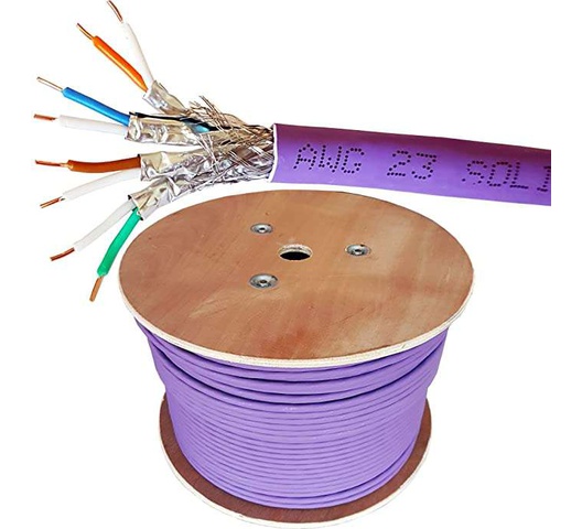 Giganet Shielded Category 6A F/FTP-LSOH Foiled Twisted-Pair Indoor Cable