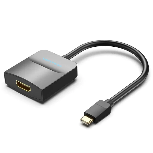 Vention 0.15M Type-C to HDMI Adapter Black ABS Type