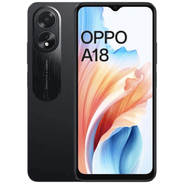 Oppo A18 4GB+128GB Smartphone 6.56 inch Display, Li-Po 5000mAh Battery