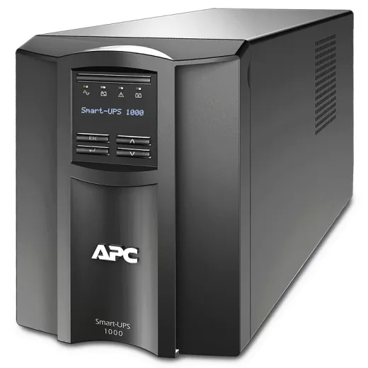 APC 1000VA 1KVA Smart-UPS, Line Interactive, Tower, 230V, 8x IEC C13 outlets, SmartSlot, AVR, LCD