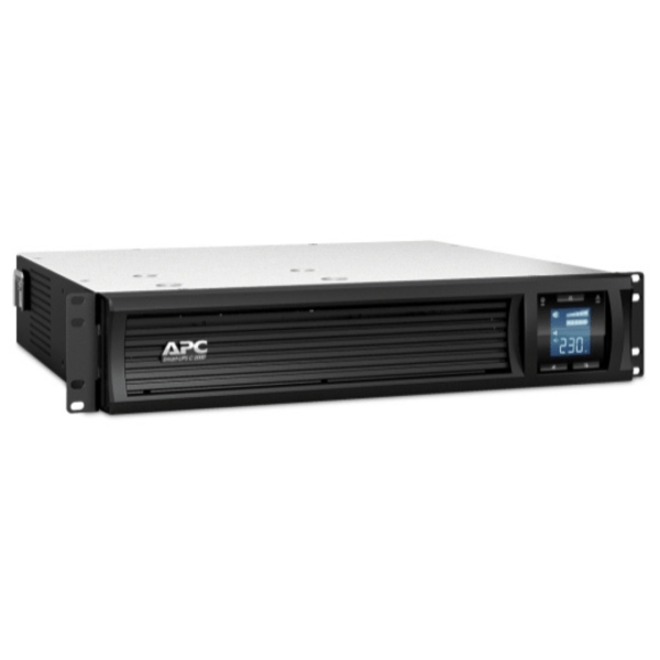 APC 2000VA-2kVa Smart-UPS C, Line Interactive, Rackmount 2U, 230V, 6x IEC C13 outlets, USB and Serial communication, AVR, Graphic LCD
