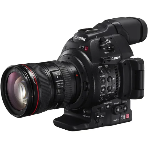 Canon EOS C100 Mark II Cinema EOS Camera with EF 24-105mm Zoom Lens