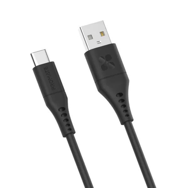 Promate 2M USB-A to USB-C cable Ultra-Fast Charging (POWERLINK-AC200)