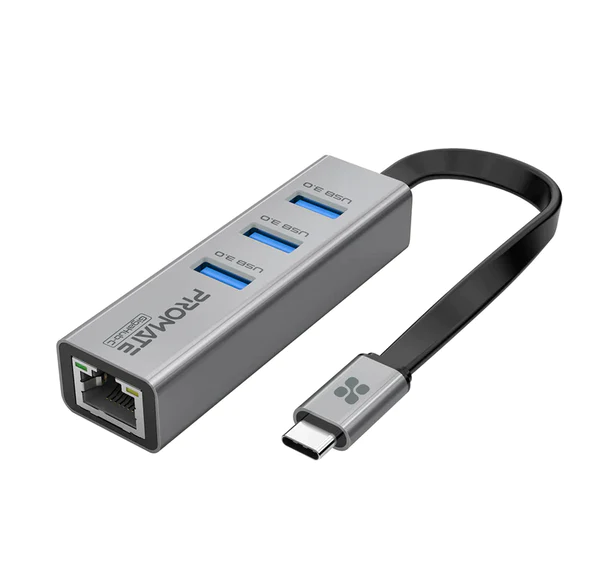 Promate Multi-Port USB-C Hub (GIGAHUB-C)