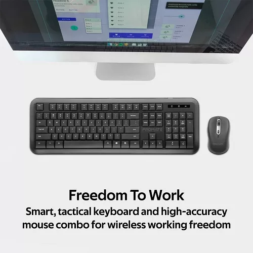 Promate ProCombo-6 Wireless Keyboard Combo