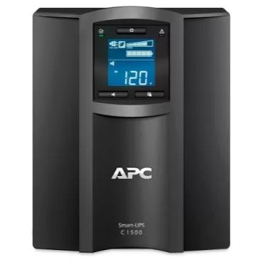 APC 1500VA-1.5KVA Smart-UPS C, Line Interactive, Tower, 230V, 8x IEC C13 outlets, SmartConnect port, USB and Serial communication, AVR, Graphic LCD