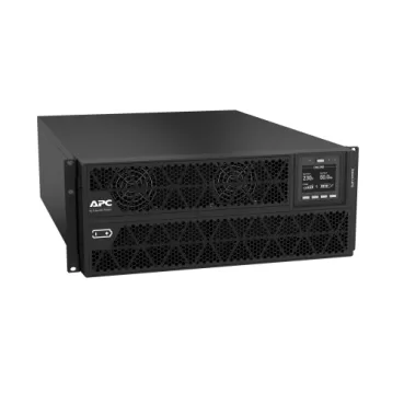 APC Smart-UPS On-Line, 6kVA/6kW, Rack/Tower, 230V, 2x IEC C13+1x IEC C19+Hard wire 3-wire (H+N+E) outlets, Network Card, W/O rail kit