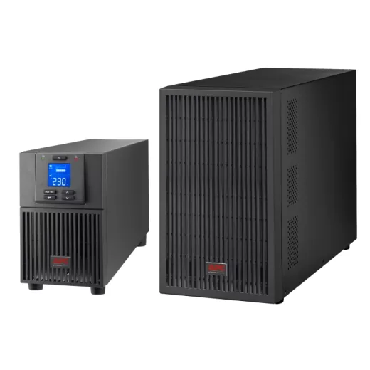 APC 3kVA/3000VA Easy UPS On-Line, 2400W, Tower, 230V, 6x IEC C13 + 1x IEC C19 outlets, Intelligent Card Slot, LCD, Extended runtime